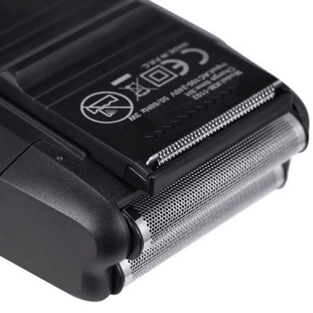 

Hot sale Rechargeable Cordless Shaver for Men Twin Blade Reciprocating Beard Razor Face Care Multifunction Strong Trimmer