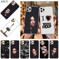 phone case for iphone 13 11 12 pro max xs max xr x derek hale teen wolf soft tpu silicone for iphone 6s 7 8 plus se 2020 cover