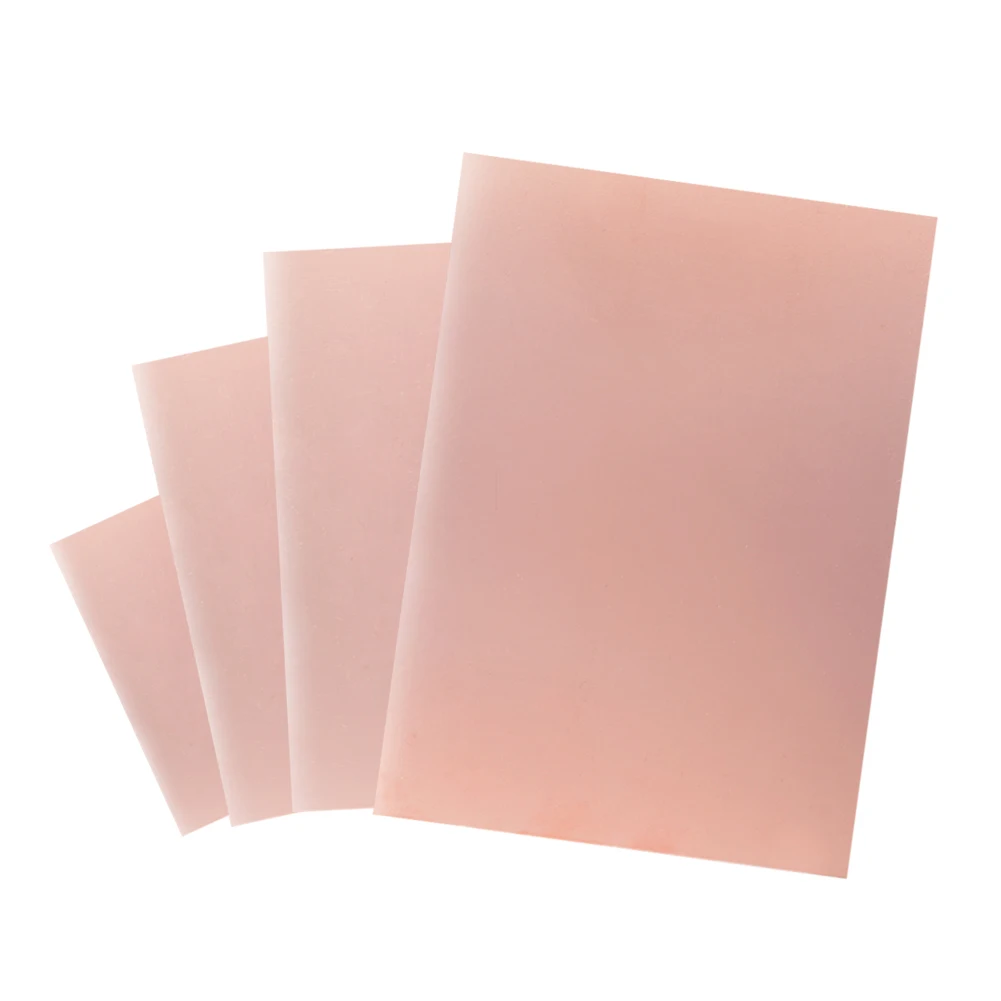 Односторонняя медная плакированная пластина разных размеров набор печатных