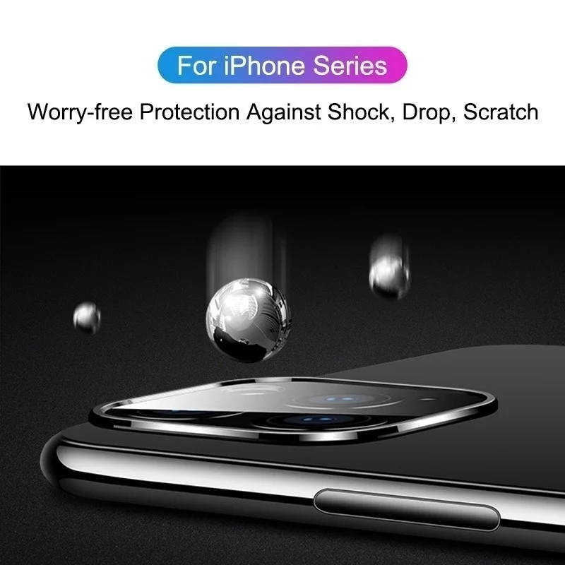 Защита для камеры iPhone 11 Pro Max закаленное стекло с металлической оправой защита |
