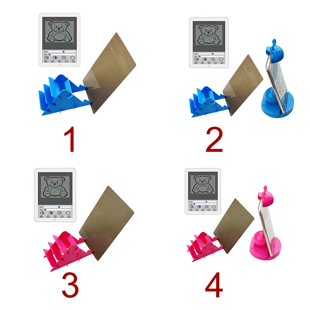 Пластина Держатель изображений Таблица чертежная доска набор ABS отражение