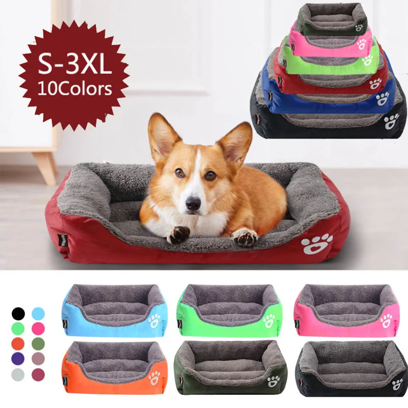 Новый S XXL диван кровать карамельного цвета с лапой для домашних животных