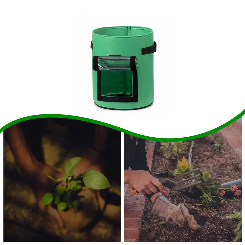 Мешок для выращивания картофеля прозрачный водонепроницаемый антикоррозийный