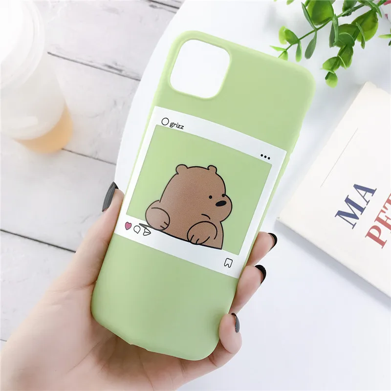 Lovebay для iPhone X XR XS 11 Pro Max 7 8 6 6s Plus чехол телефона милые Мультяшные животные Забавный