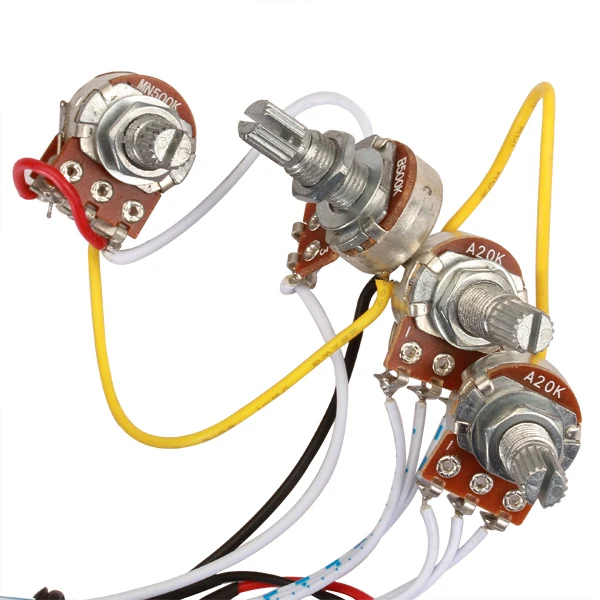 2-Band EQ Preamp Circuit For Active Bass Pickup Parts Accessories | Guitar &