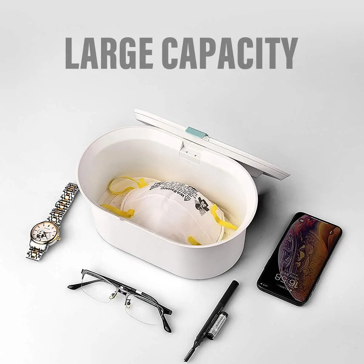 Портативный УФ стерилизатор коробка для телефона очиститель маски персональный