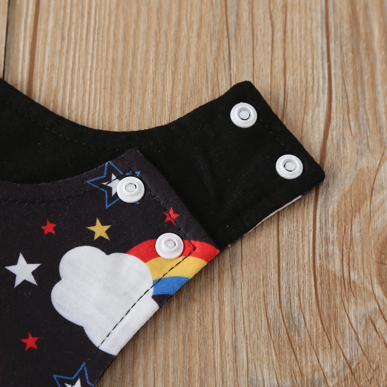 

Unisex Baby Kids Sleeveless Romper Cute Fashion Cartoon Colorful Rainbow Print Summer Casual Jumpsuit for Infant Girls Boys