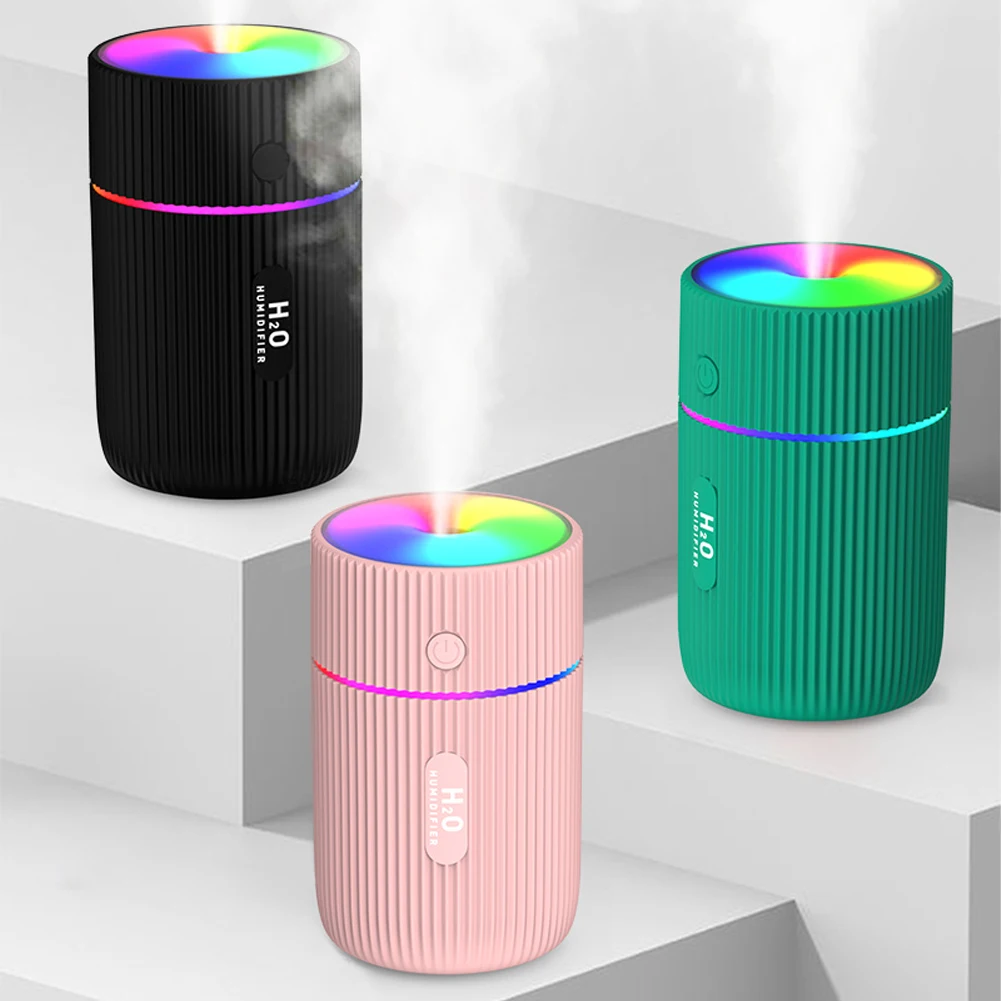 

220ML Electric Air Humidifier For Car Aroma Oil Diffuser USB Cool Mist Maker Sprayer Home Ultrasonic Essential Oil Diffuser