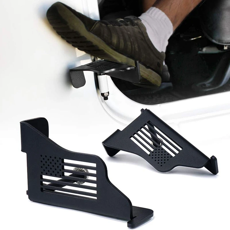 Передние колышки для ног 2 шт. подставка из нержавеющей стали с черным покрытием