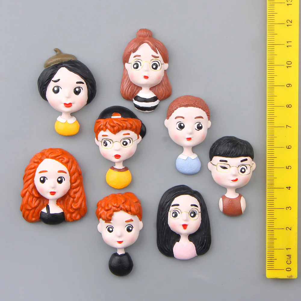 Магнит на холодильник Funy с изображением города мультфильма для девочек и