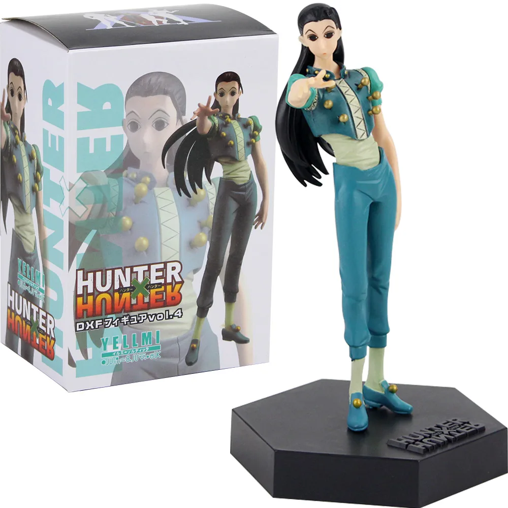 Фигурки героев аниме Hunter X игрушки Illumi Zoldyck Kulolo lushilufelu Hyskoa DXF ПВХ экшн фигурки 19 20