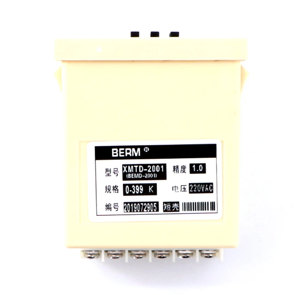 XMTD 2001 цифровой Дисплей Температура контроллер короткие оболочки 0 399 ℃ K Тип