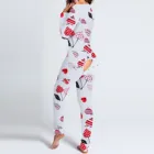 Сексуальная пижама, женский комбинезон, Женский Пижамный костюм, открытая задница, домашняя одежда, комбинезон, шорты, комбинезон