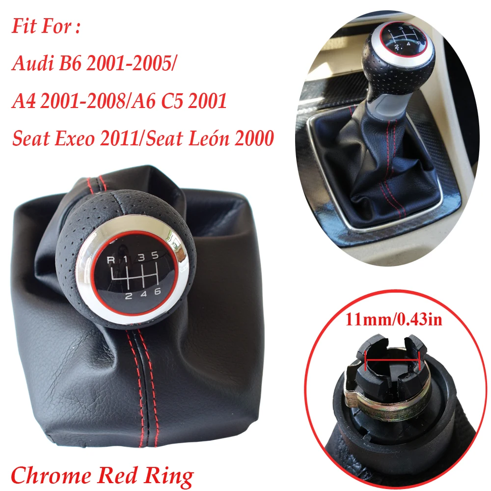 Полный Чехол для Audi A4(2001 2008)B6(2001 2005)A6 C5 (2001) Seat Exeo(2011)Leon(2000)|Ручка переключения
