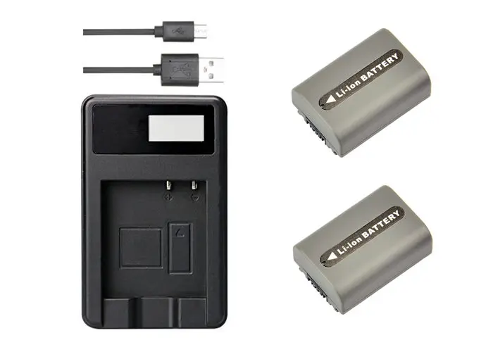 Женская аккумуляторная батарея NPFP50 NPFP51 FP50 + зарядное устройство для Sony |