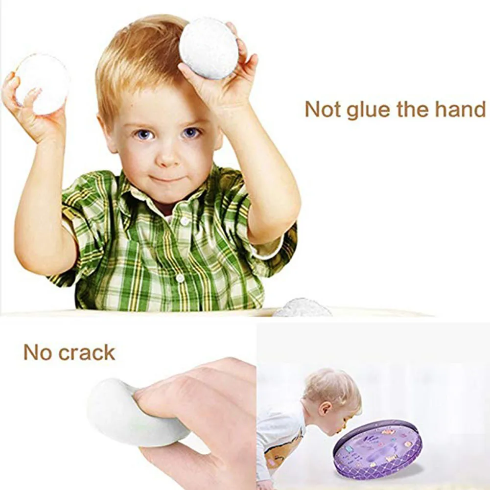 

Newborn Baby DIY Safe Desk Decoration Non-toxic Ink Pad Photo Frame Gift Footprint Solid Wood Clean Handprint Tri-fold