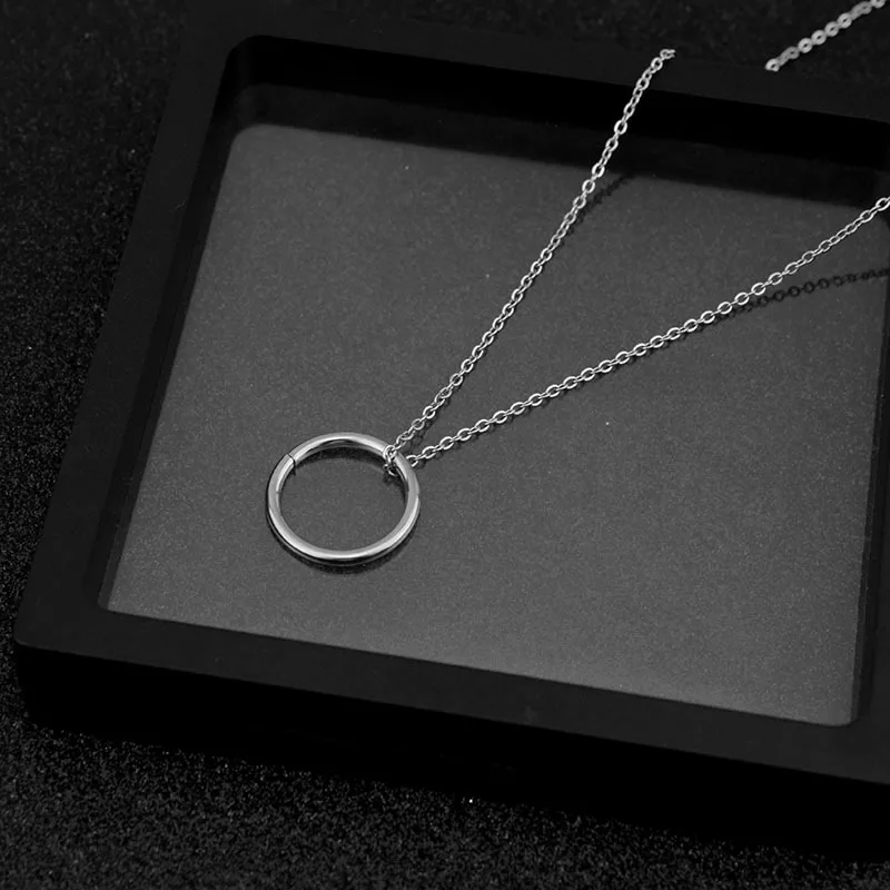 Колье в горошек kpop Bangtan готическое ювелирное изделие из нержавеющей стали цвет