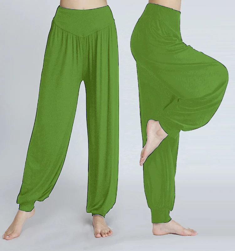 

Новинка 2023, женские шаровары, повседневные свободные хлопковые однотонные брюки с эластичным поясом и широкими штанинами, свободные длинные шаровары, брюки однотонные C