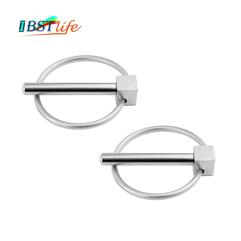 

2Xstainless steel 316 boat Kayak Canoe Trailer Tractor Trolley Caravan Lynch pins Linch Pin Clips Retaining Clip marine hardware