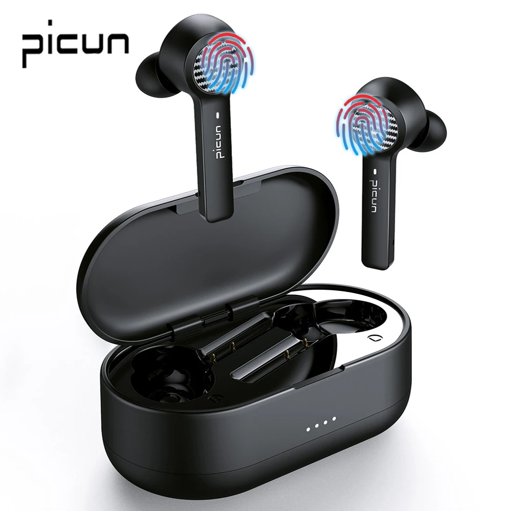 Беспроводные наушники Picun W16 TWS True Stereo Mini Bluetooth 5 1 спортивные Hi Fi вкладыши