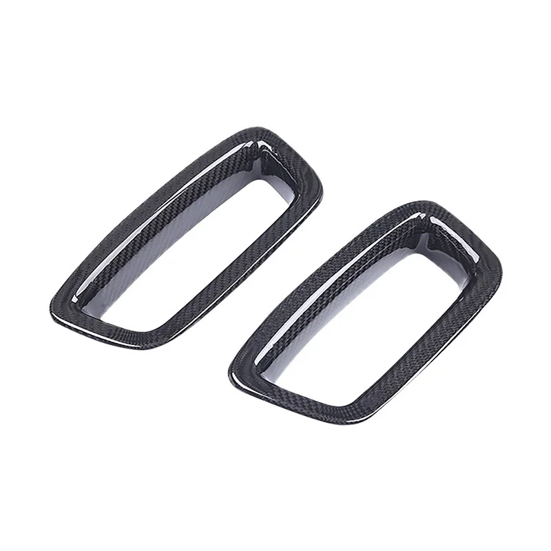

Real carbon fiber Seat back frame decoration car Accessories Fit For Mercedes-Benz CLA A-Class CLA200 260 180 AMG W118 2020