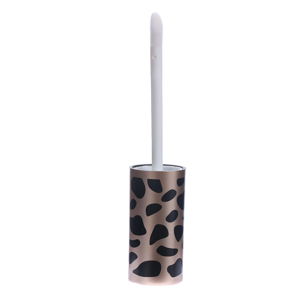 

5 ML Empty Plastic Leopard personality Lip Gloss Tube Refillable Lip Balm Bottle Reusable Sample Container For Lipstick Cosmetic