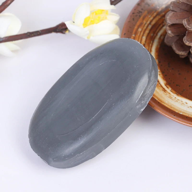 Турмалиновое бамбуковое мыло уголь Концентрированное черное натуральное акне