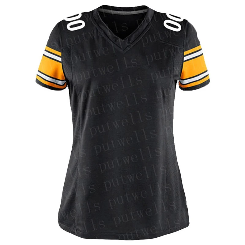 

Customized Stitch Jersey Womens American Football Pittsburgh Fans Jerseys BETTIS CLAYPOOL POLAMALU BRADSHAW HIGHSMITH Ben Jersey