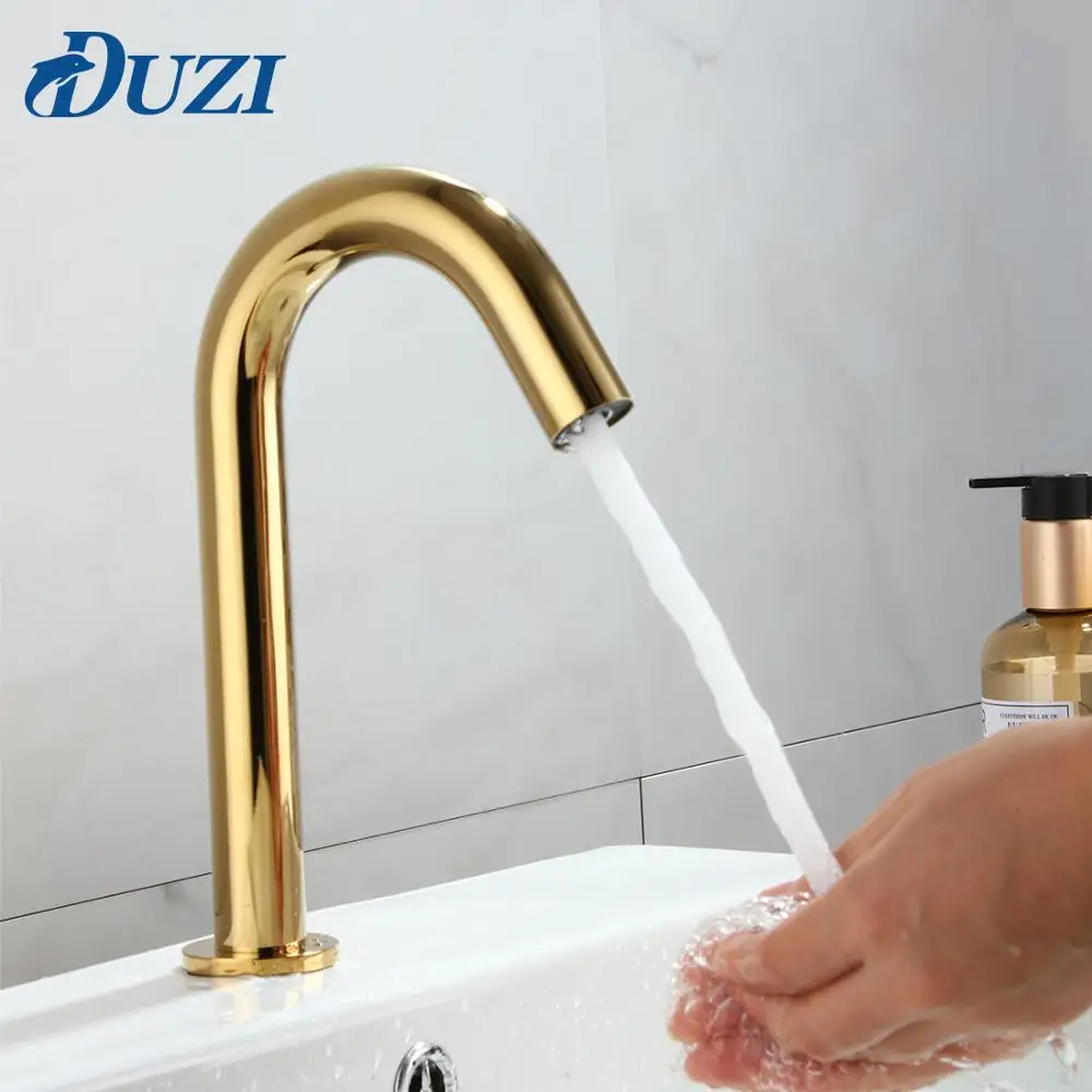 Современный Автоматический Инфракрасный датчик для ванной комнаты с батареей