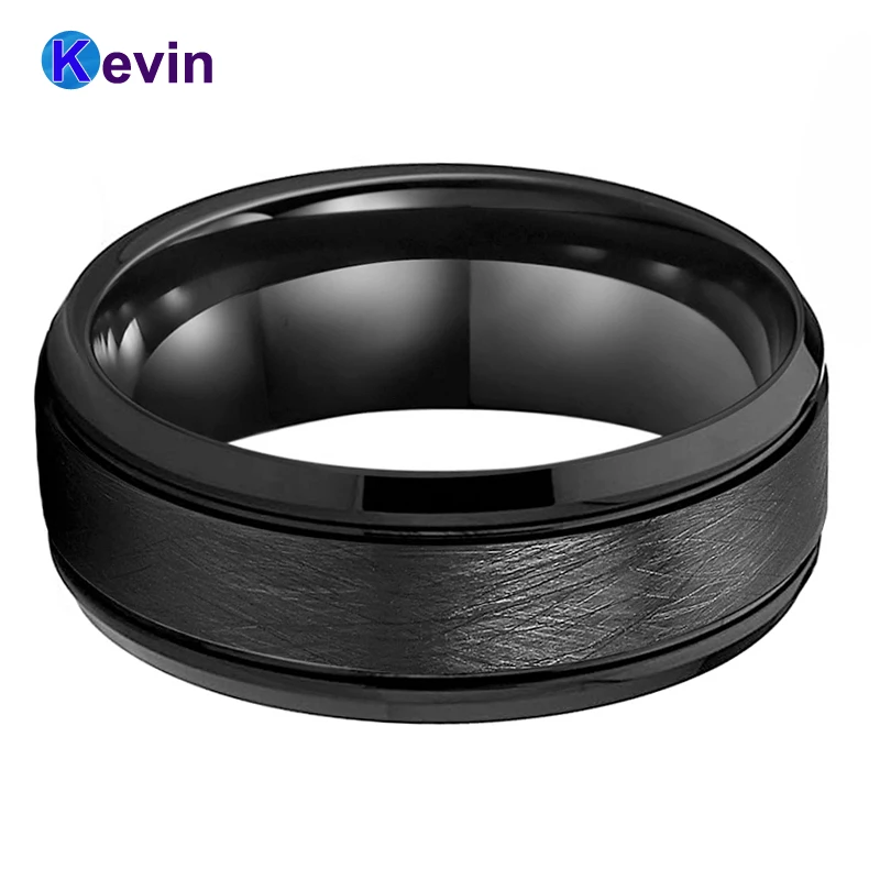 Уникальное матовое искусственное с черным покрытием очень крутое мужское