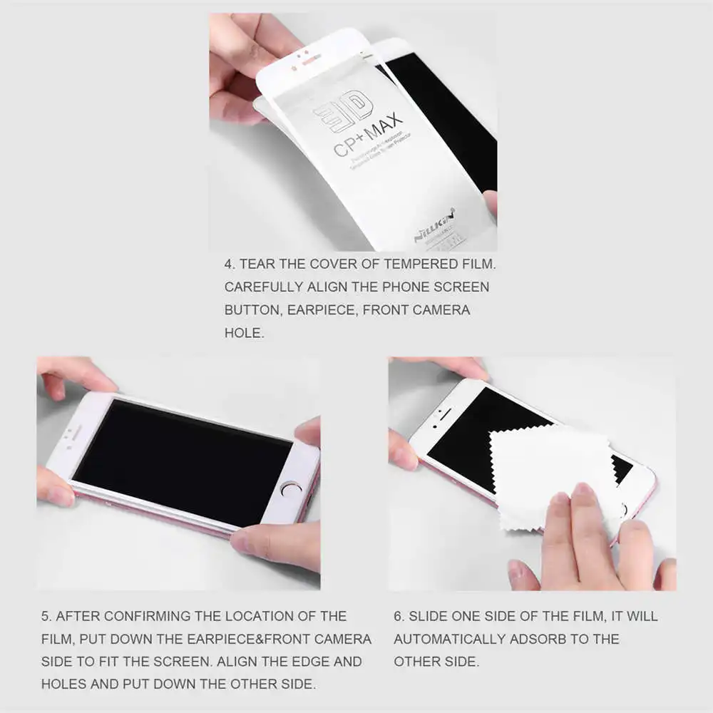 NILLKIN полное покрытие CP+ PRO 9H Закаленное стекло протектор экрана Arc Edge для Xiao mi Pocophone F1/Poco F1 mi X 3 Max 3 телефонов