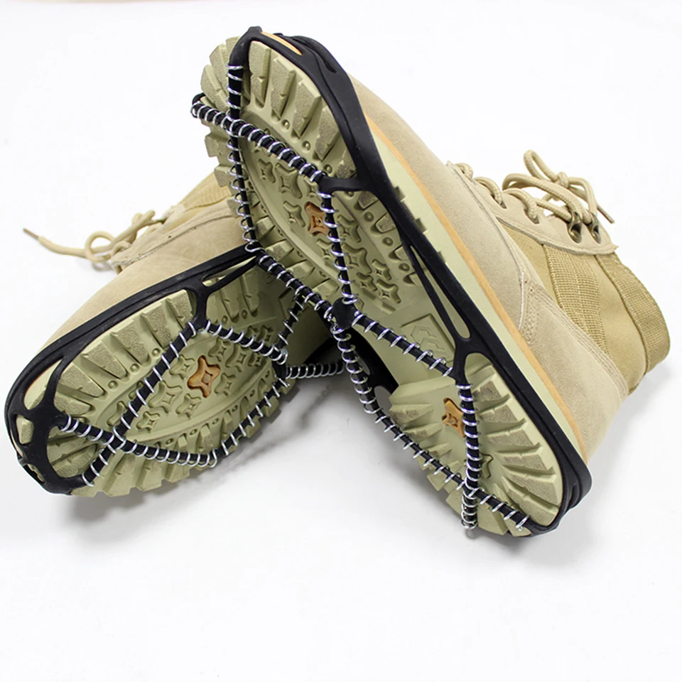 1 пара ледяных зимних захватов профессиональная Нескользящая эластичная обувь