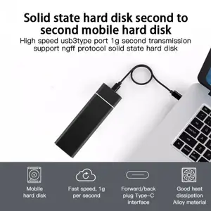 for m2 sata ssd usb 3 1 22602280 usb 3 1 type c to m 2 ngff ssd enclosure hard drive disk box 6gbps external enclosure case hot free global shipping