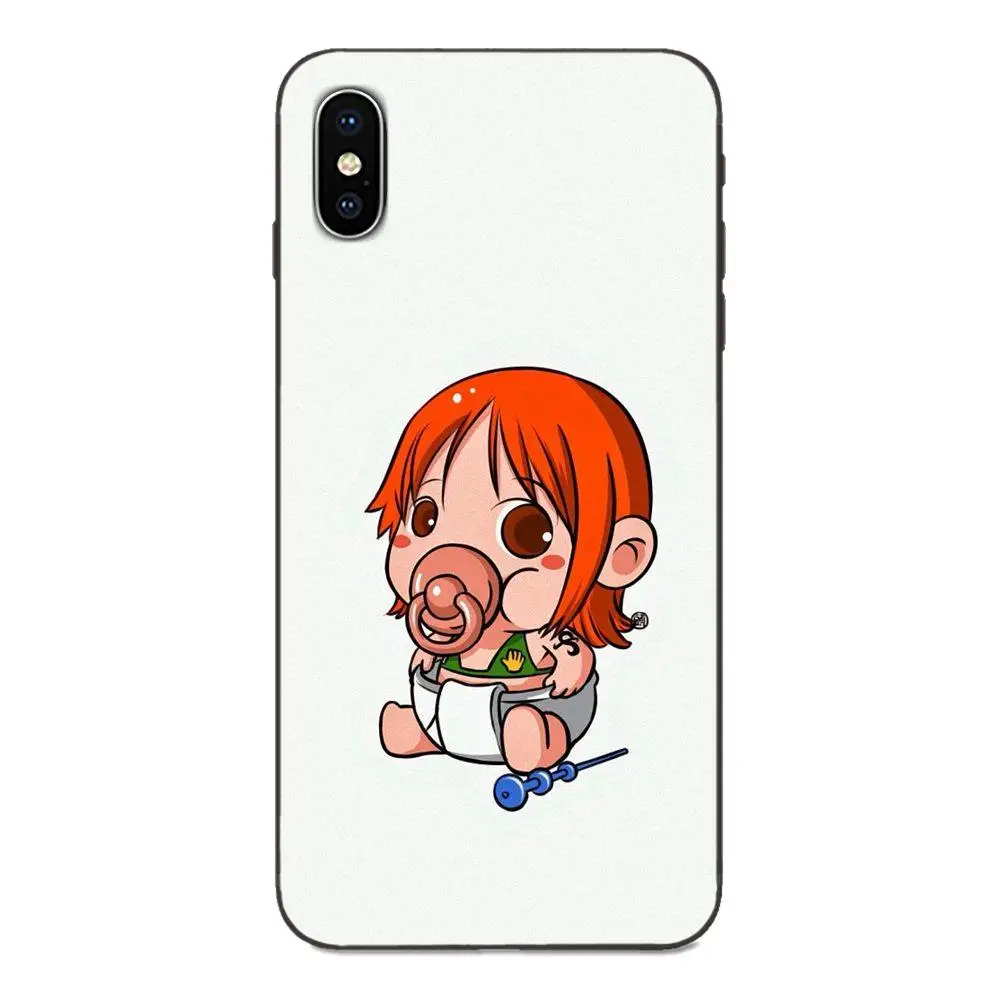 For Huawei Honor 5A 6A 6C 7A 7C 7X 8 8A 8C 8X 9 9X 10 10i 20 Lite Pro Soft Case Cover Anime One Piece Nami | Мобильные телефоны и