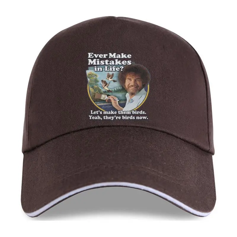 

Новый Боб Росс делает ошибки в птицах Официальная Лицензированная бейсболка