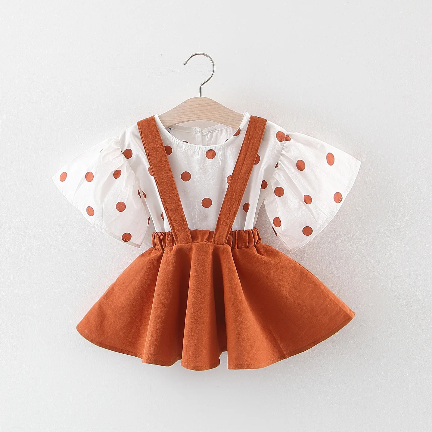 Комплект одежды для маленьких девочек детская одежда летняя хлопковая