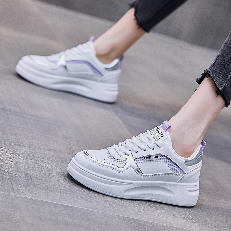 Tenis Feminino 2021 Autumn New Arrival Women Tennis Shoes Ladies Leather Sneaker Female Fitness Sport Outdoor Walking Shoe Mujer