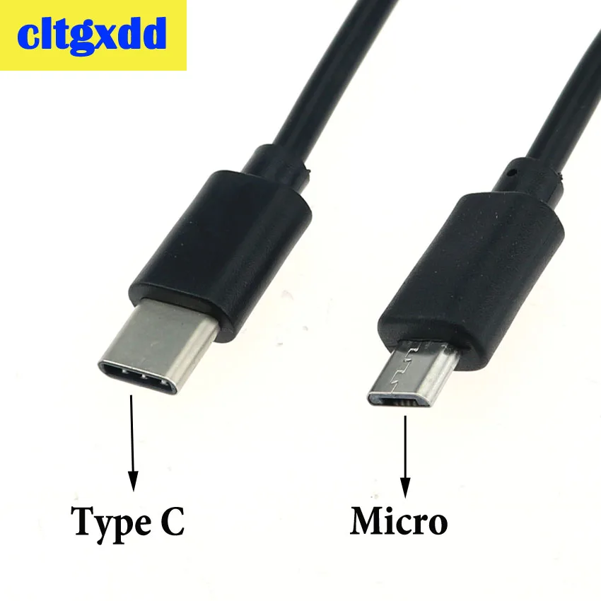 USB Type C к Micro штекерному зарядному кабелю|Переходники и адаптеры| |