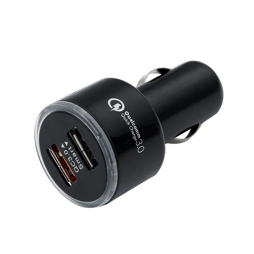 CARPRIE Quick Charge 3 0 зарядное устройство QC 3A 12 24V двойное USB для телефона мобильный