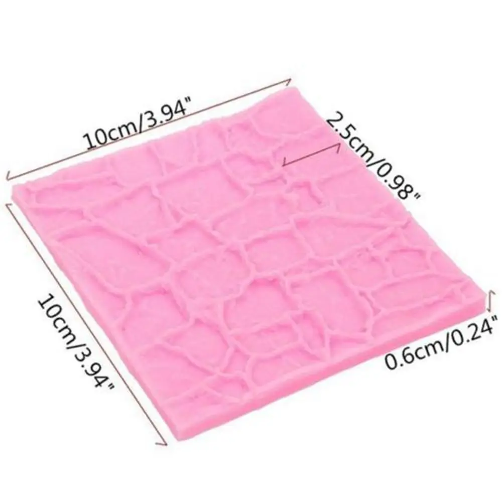 Новинка креативный коврик для выпечки кирпичной стены инструмент украшения