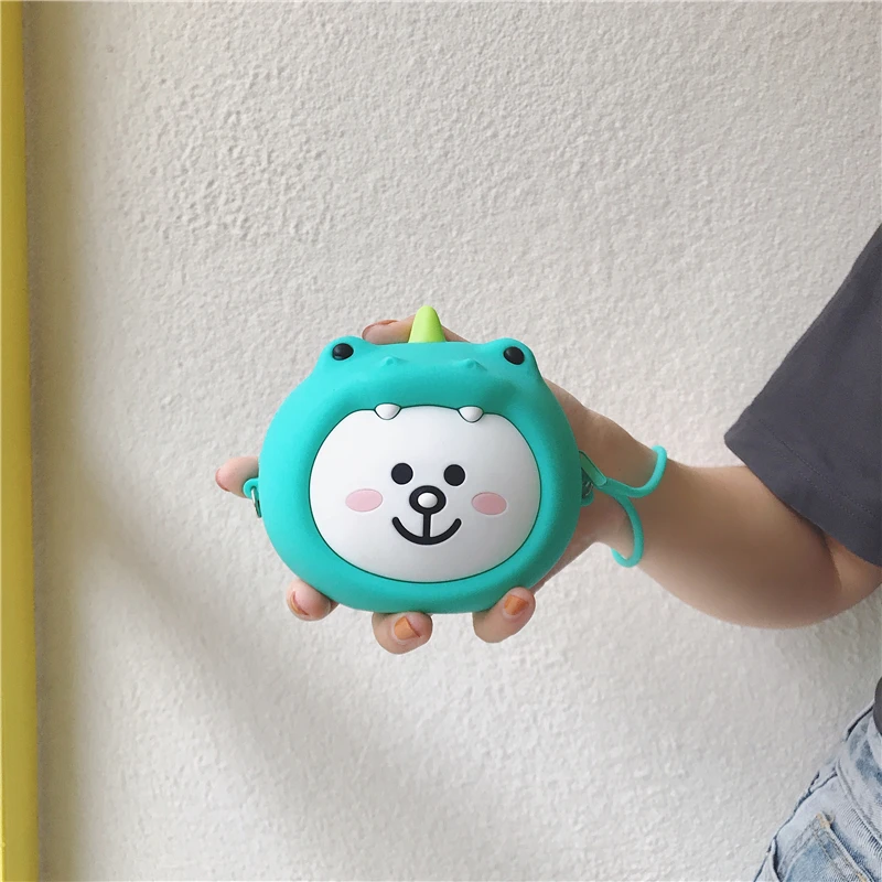 coin purse Дропшиппинг креативный женский силиконовый ID кредитный держатель для карт мини сумка Женский дорожный банк держатель для карт на молнии визитница кошелек - Цвет: coin purse