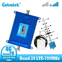 lintratek lte 700 signal booster band 28 4g internet signal cellular amplifier lte b28 with alc function 700mhz repeater kit