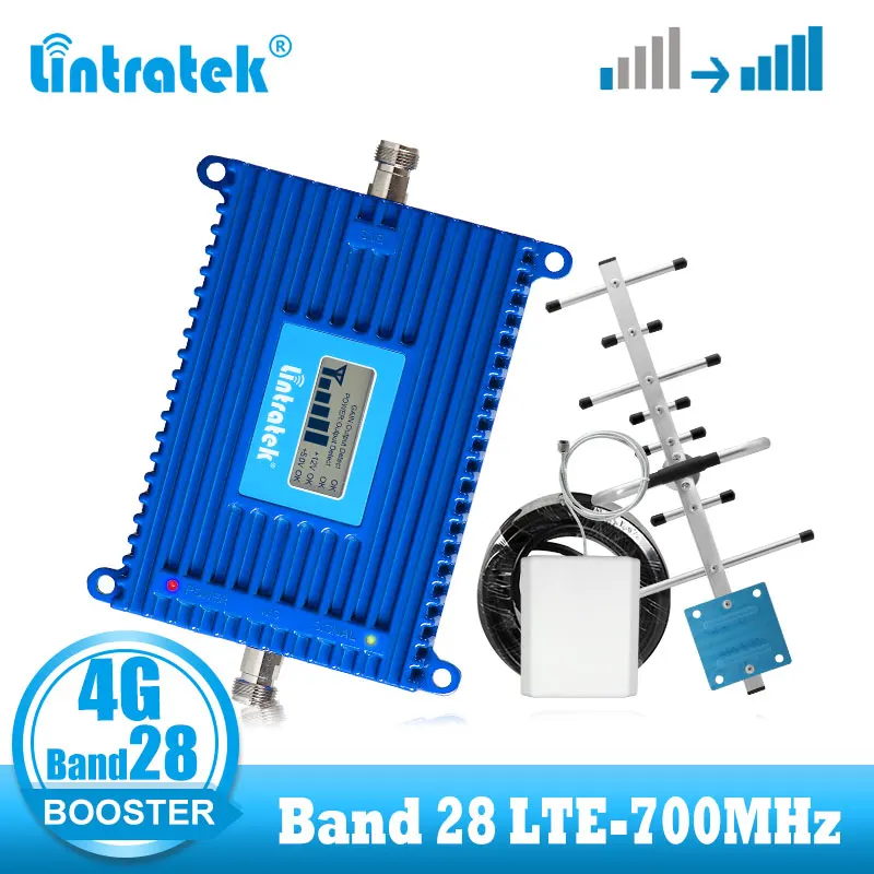 Усилитель сигнала Lintratek LTE 700 4G B28 МГц|Усилители сигнала| |