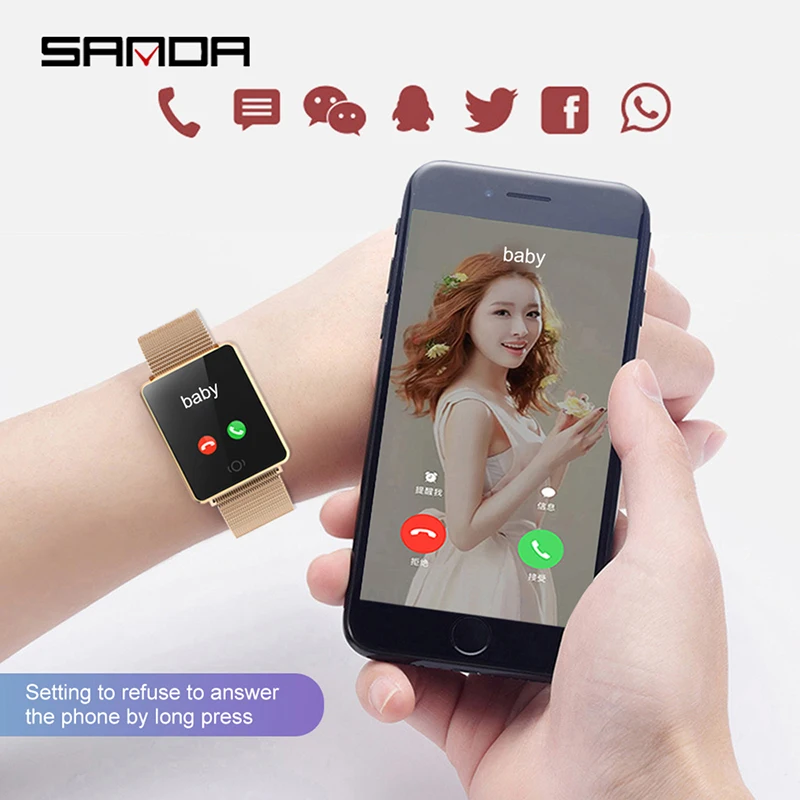 Reloj inteligente 2019 Смарт часы CK26 золотые пульсометр кровяное давление монитор сна