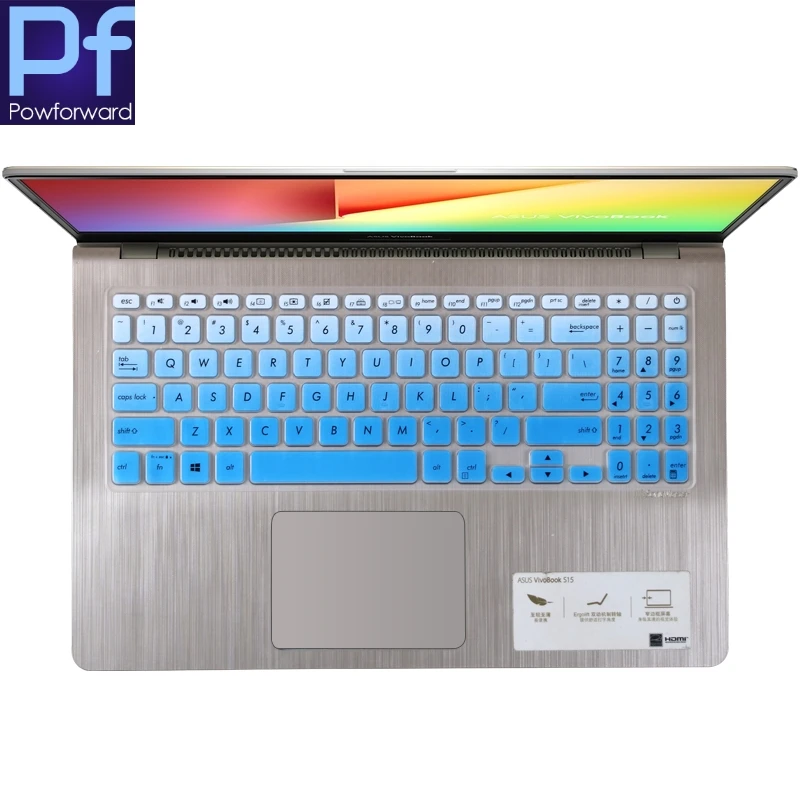 Для ASUS VIVOBOOK S15 K530F K530FN X512 X512FL X512FJ X512UA X512FA X512DA X512UF 15 6 дюйма клавиатура протектор