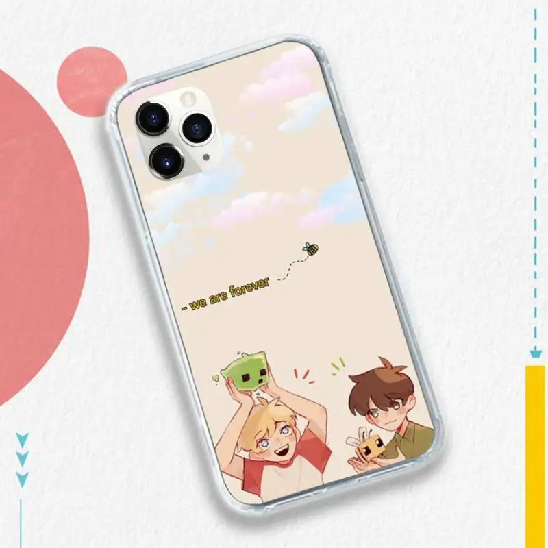 

Dream Team Smp Anime Phone Case for iPhone 11 12 pro XS MAX 8 7 6 6S Plus X 5S SE 2020 XR