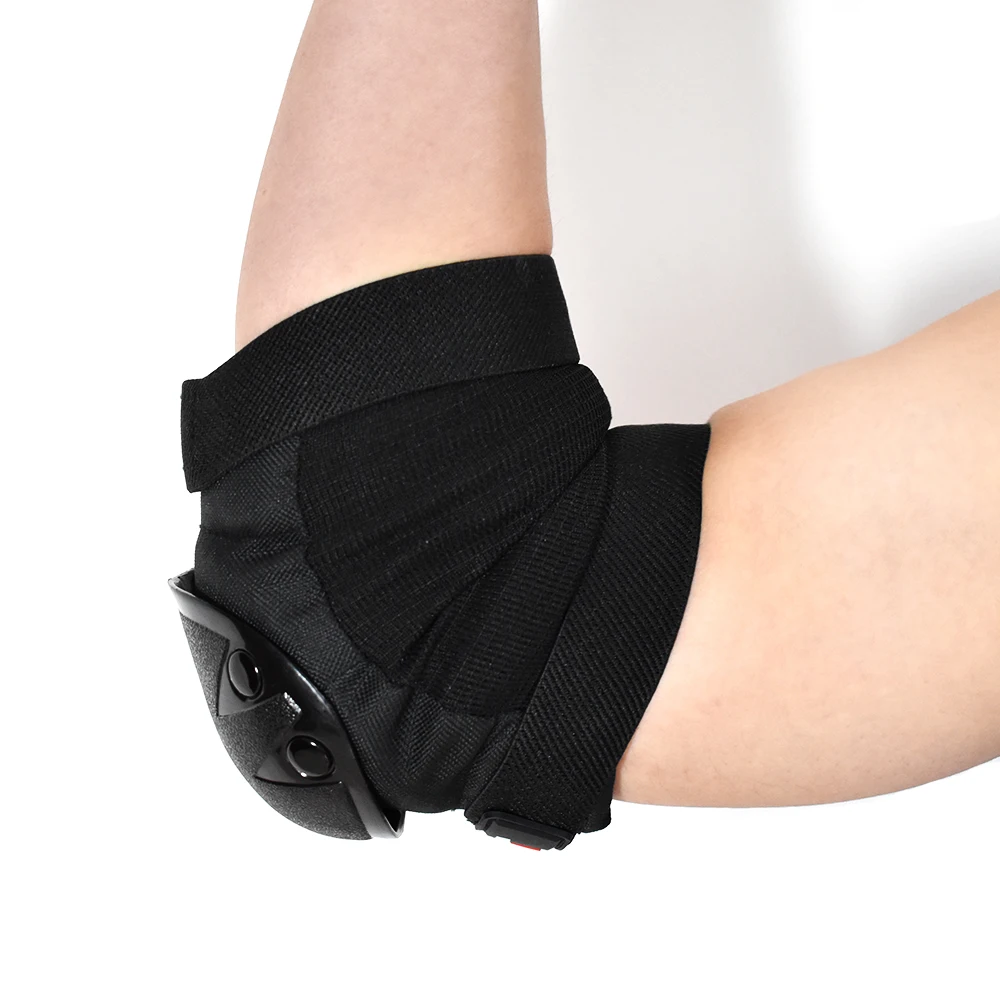 ML309-HZ elbow pads WOSAWE, Регулируемые Наколенники для мотокросса, езды на велосипеде, катания на коньках, катания на лыжах, наколенники, черные наколенники - Цвет: ML309-HZ elbow pads