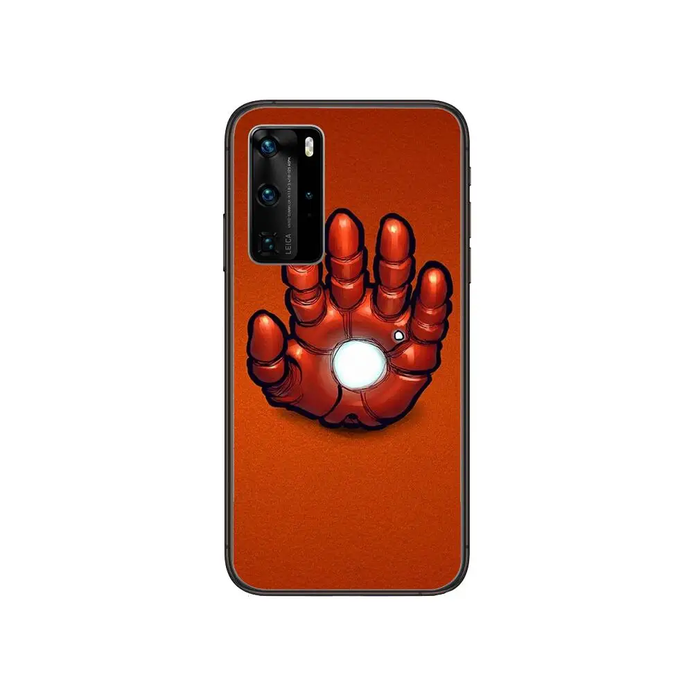 Чехол с рисунком Железного Человека паука для Huawei P 40 30 20 10 9 8 Lite E Pro Plus|Бамперы| |