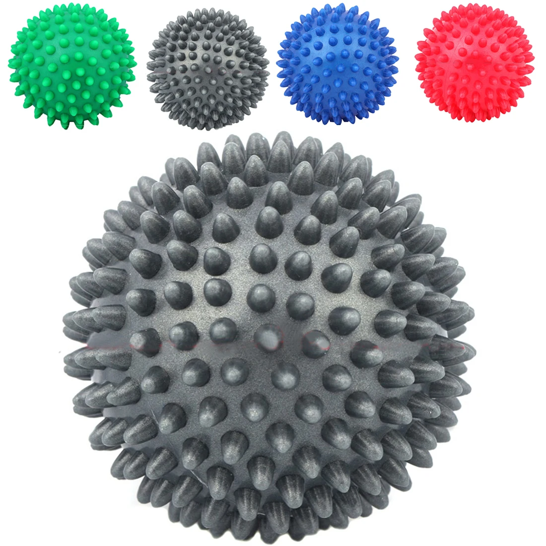 Хит продаж массажный мяч фитнес ПВХ ручная подошва ежик сенсорный захват