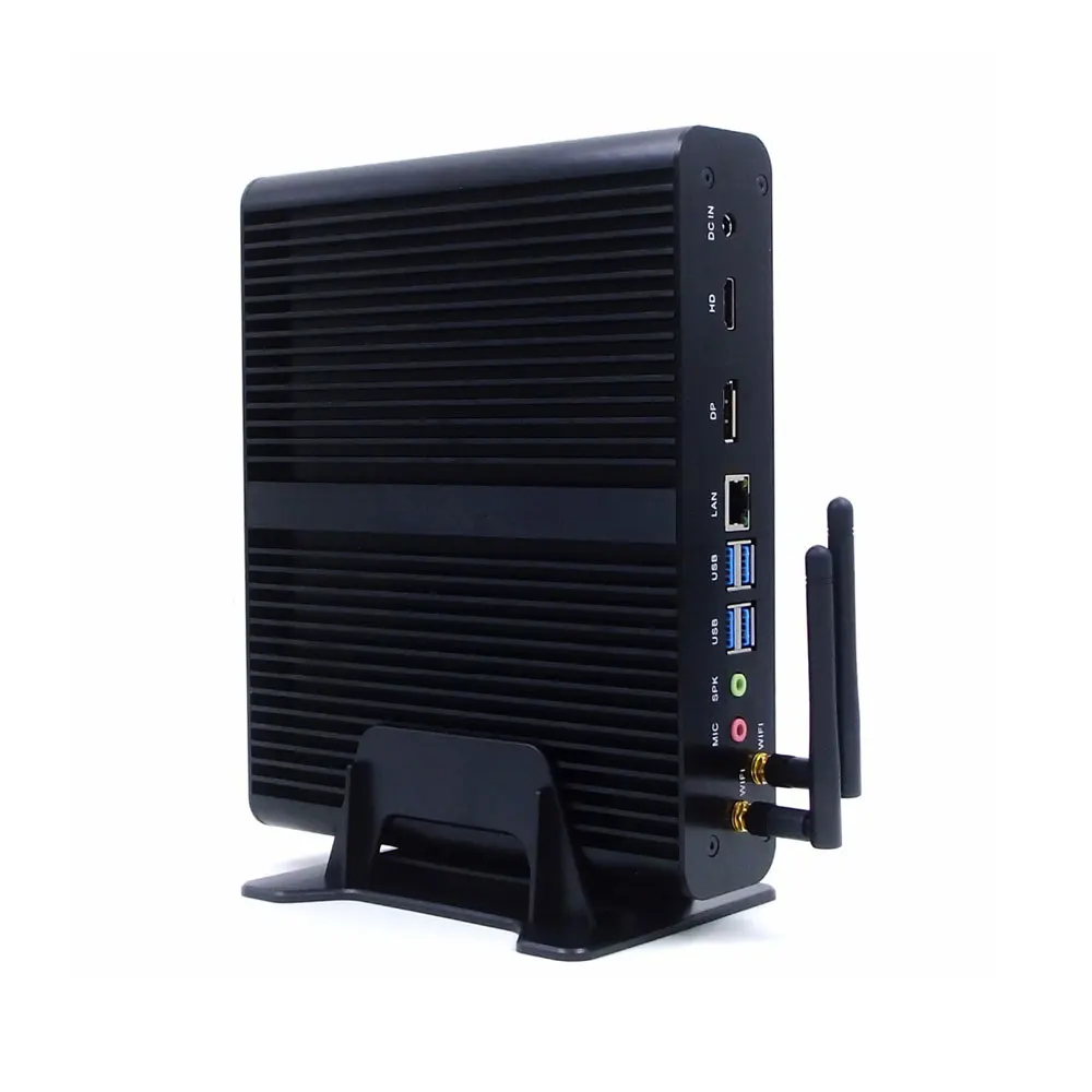 EglobaL 2 * DDR4 M.2 Nuc безвентиляторный мини-ПК Intel Core i7 6500U 5 USB + Msata ''HDD 4K HTPC неттоп HDMI DP